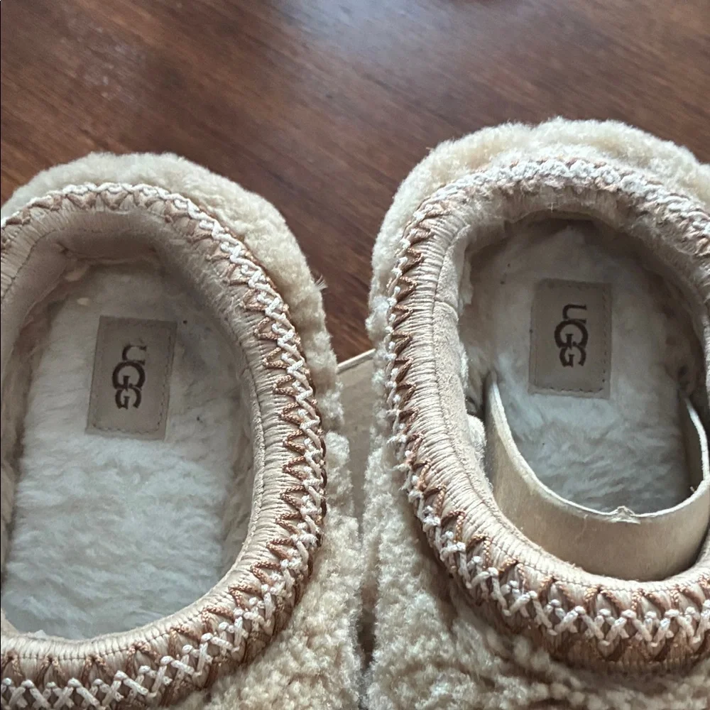 UGG MAXI CURLY platform TAZZ slippers - Picture 4 of 4